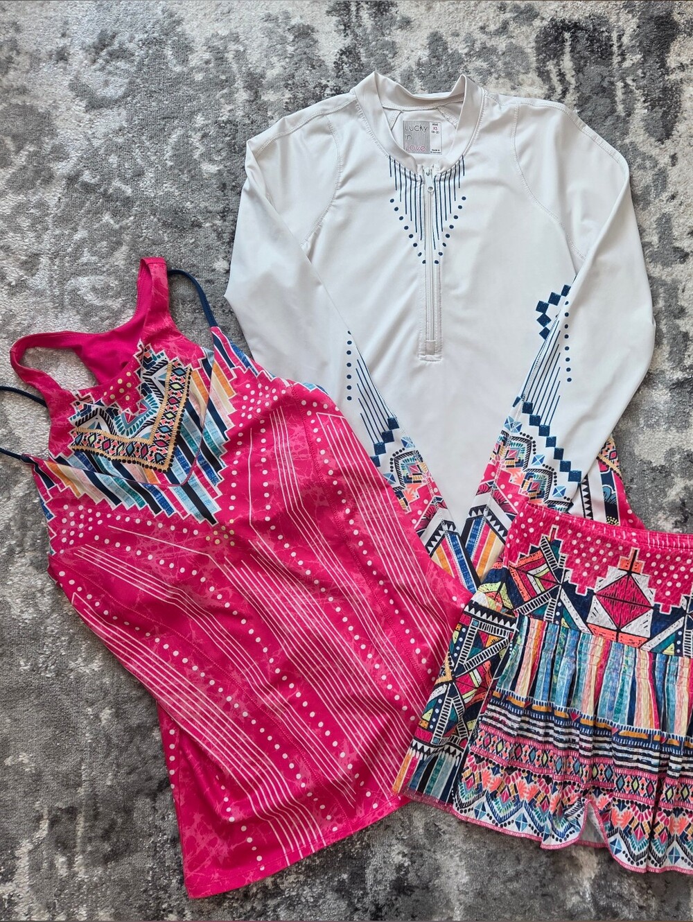 Lucky In Love Tennis Skort Set